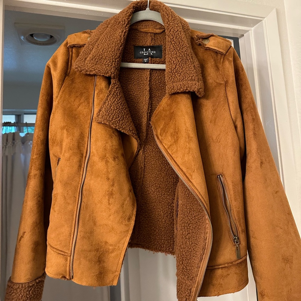 Brown Sherpa coat